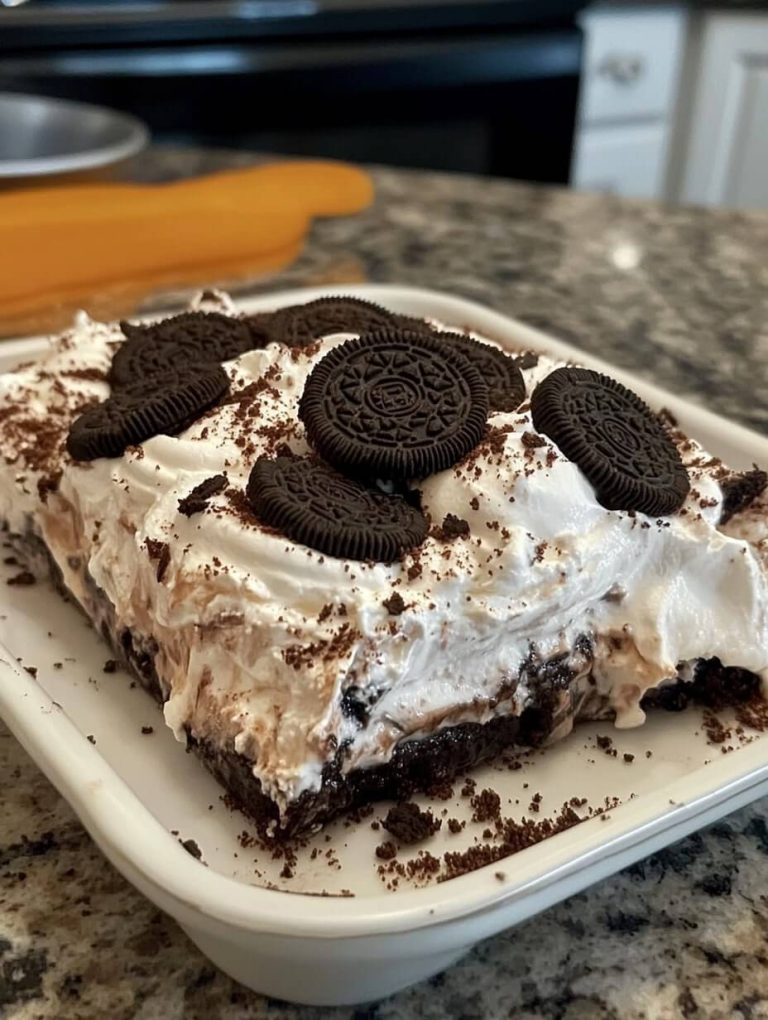 ¡Deliciosa Lasaña de Oreo: El Postre Más Irresistible!