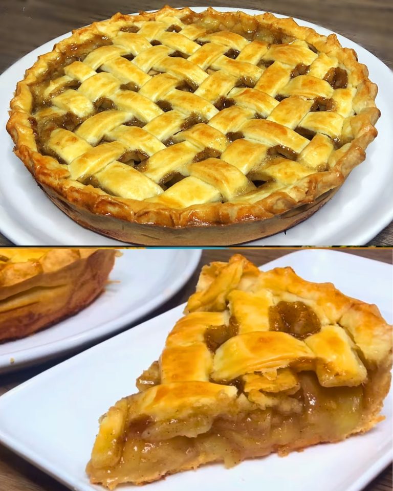 Pastel de Manzana con Tejido de Celosía: Un Postre Elegante y Delicioso