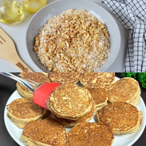 Título único: "¡Deliciosos Panqueques de Avena y Plátano Sin Harina! La Receta Perfecta para un Desayuno Saludable"