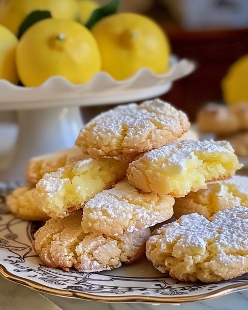 Suaves y Sabrosas Galletas de Limón