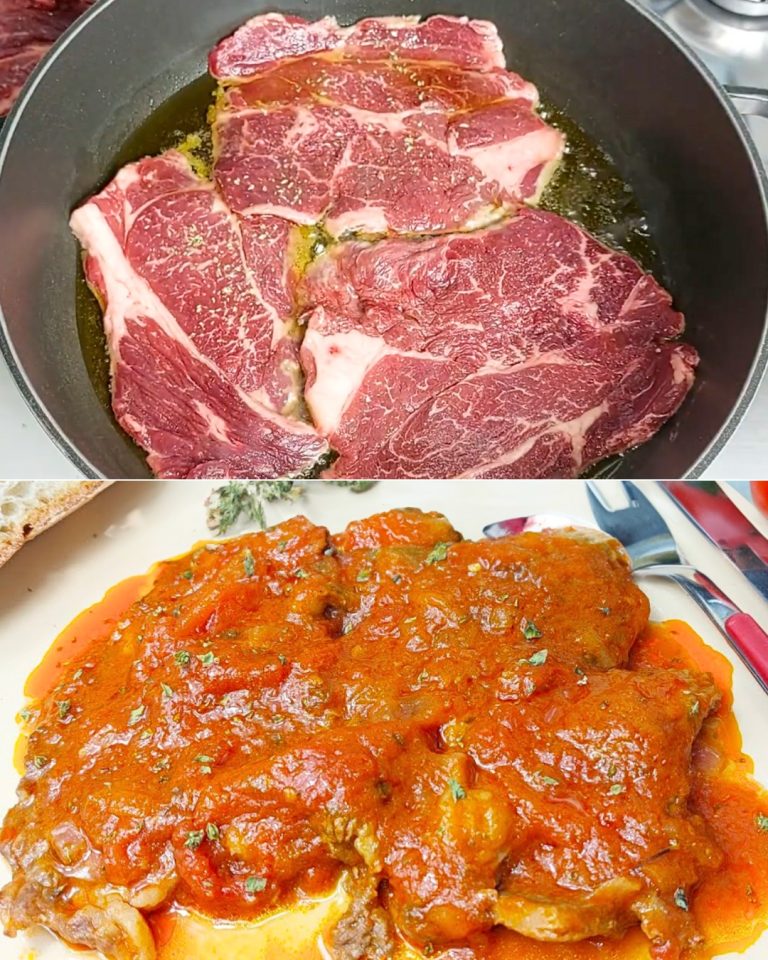 "Carne de Pizzaiola: La Receta para una Carne Súper Suave y Sabrosa"