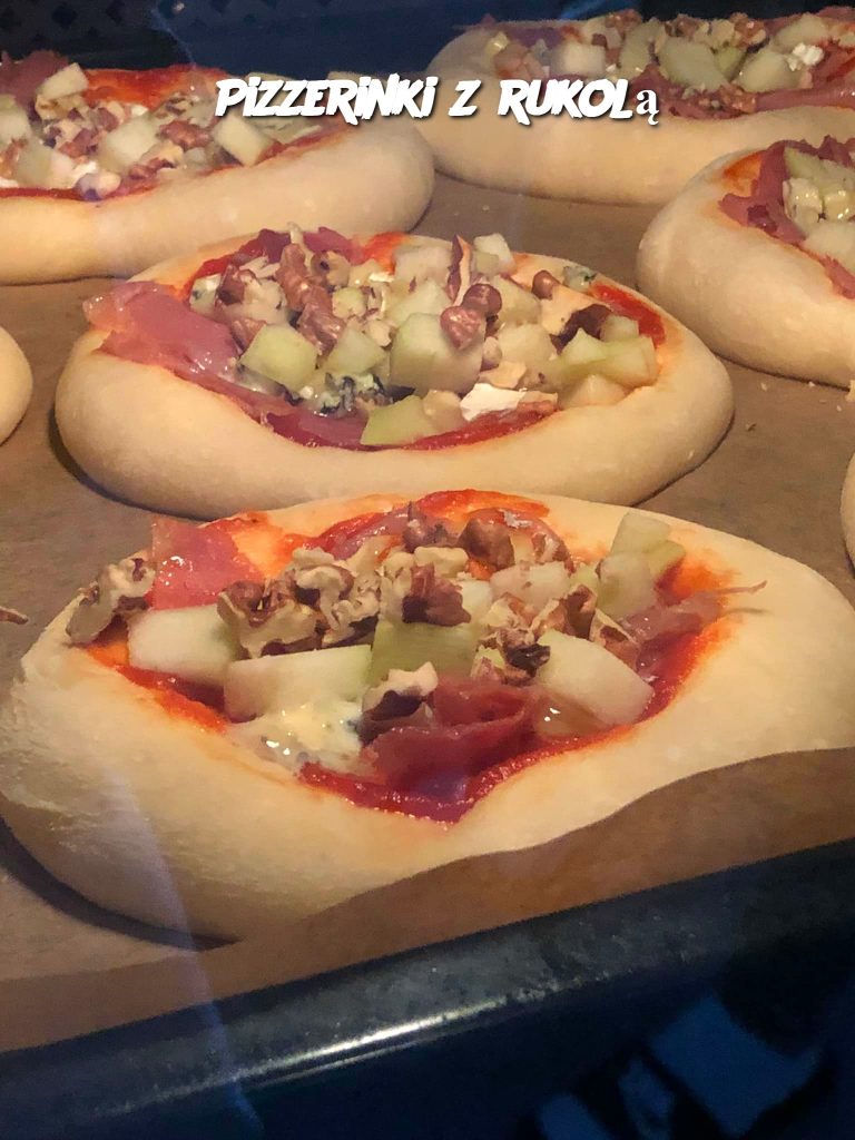 Pizzerinki z rukolą