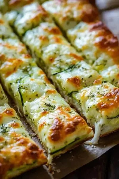 "Palitos de Pan de Calabacín y Queso: Una Forma Deliciosa de Comer Verduras"