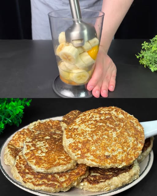 Panqueques Saludables de Avena y Banana: ¡Sin Azúcar y Deliciosos!