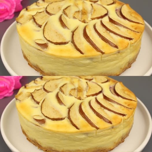 "Tarta de manzana saludable sin azúcar ni harina: ¡deliciosa y ligera!"