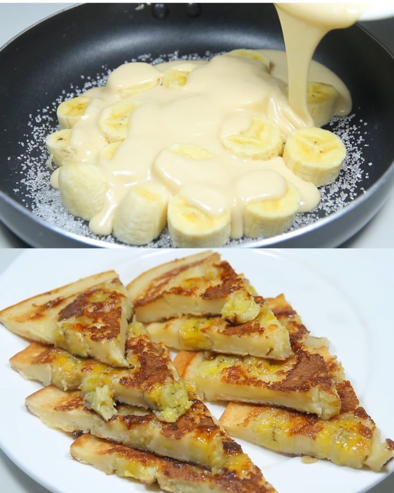 "Pastel Rápido de Plátano: ¡Listo en 5 Minutos con Solo 4 Ingredientes!"