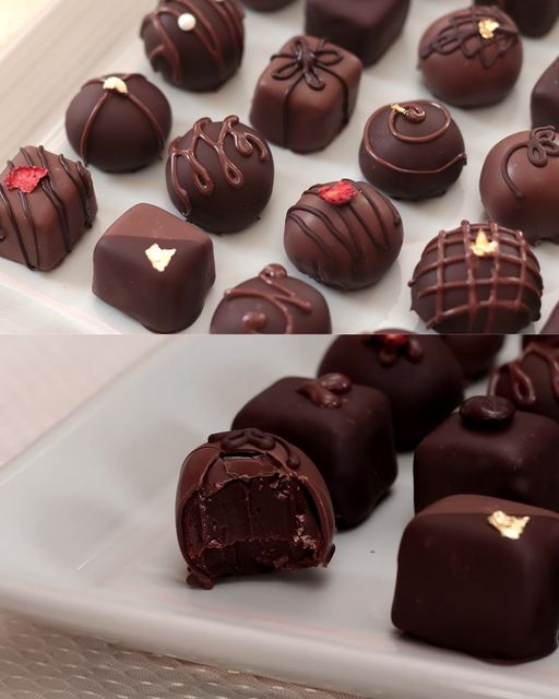 "Trufas de Chocolate Caseras: Deliciosas y Fáciles de Preparar"