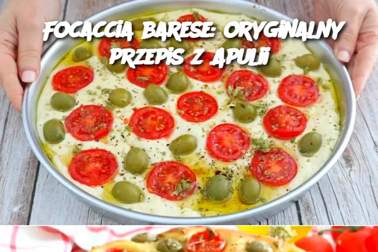 Focaccia barese: oryginalny przepis z Apulii