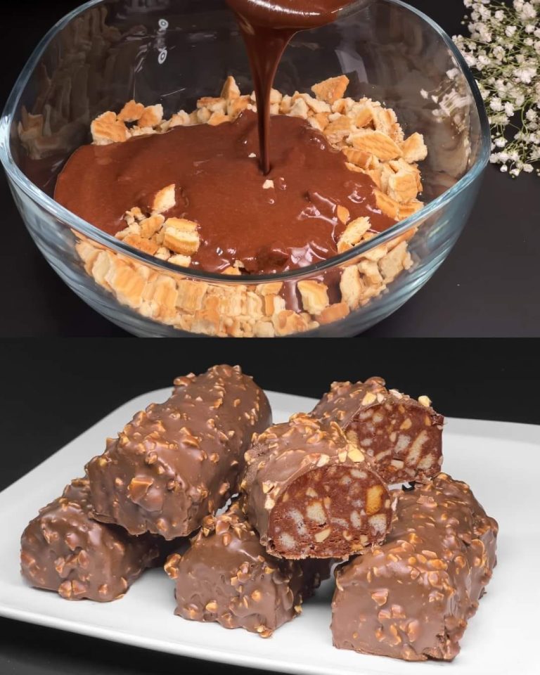 ¡Delicioso Postre en 5 Minutos! Solo Galletas, Cacao y Leche para un Sabor Increíble