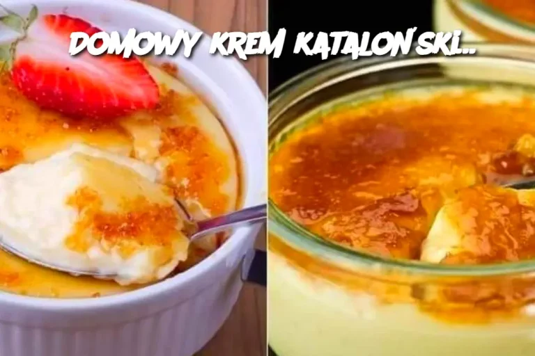 Domowy krem ​​kataloński…