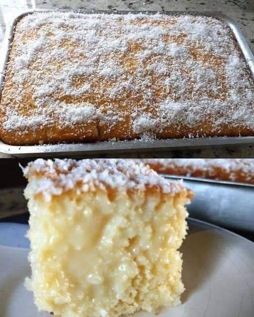 Tarta Húmeda de Helado de Coco: Un Delicioso Postre Cremoso y Refrescante