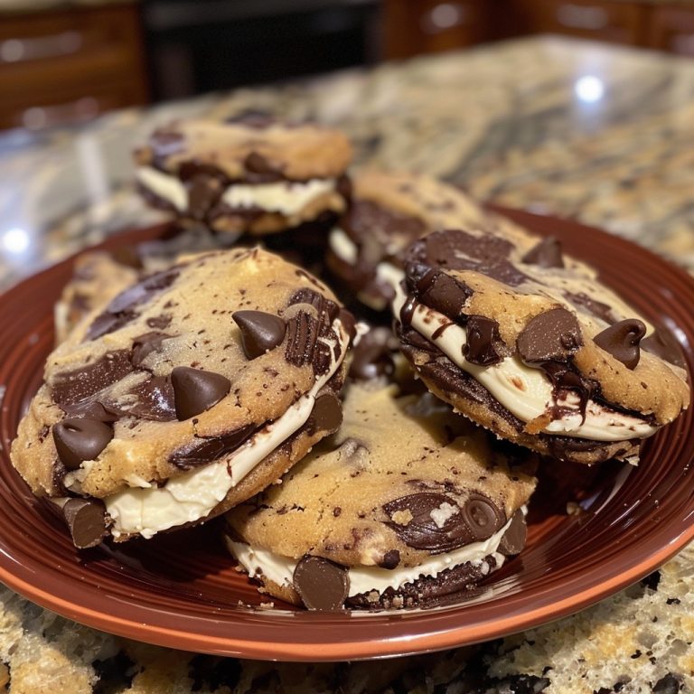 Galletas de tarta de queso con chispas de chocolate: ¡Una combinación irresistible para los amantes de lo dulce!