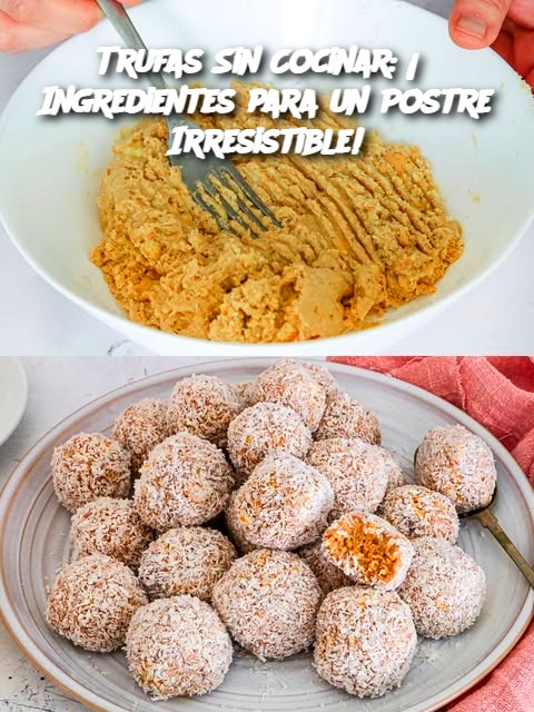 Trufas Sin Cocinar: ¡3 Ingredientes para un Postre Irresistible!