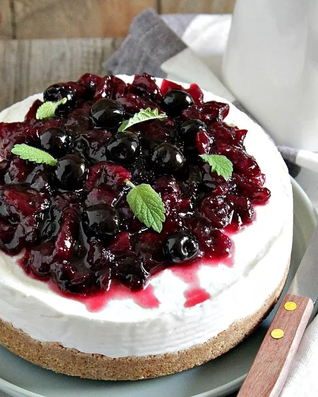 Tarta de Queso Ligera sin Horno con Ricotta: ¡Deliciosa y Sencilla!