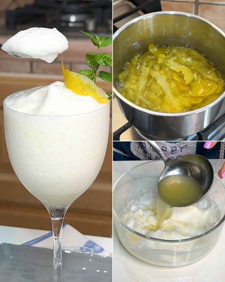 Sorbete de Limón: ¡Refrescante y Cremoso al Estilo Restaurante!