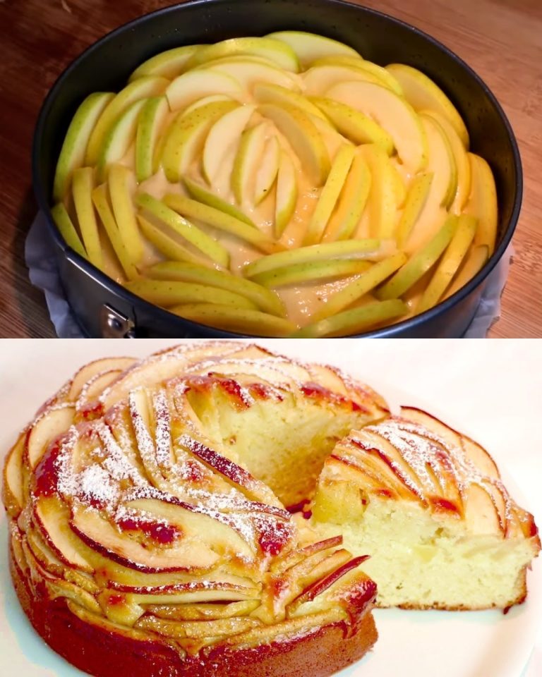 La Tarta de Manzana Más Hermosa y Fácil de Hacer