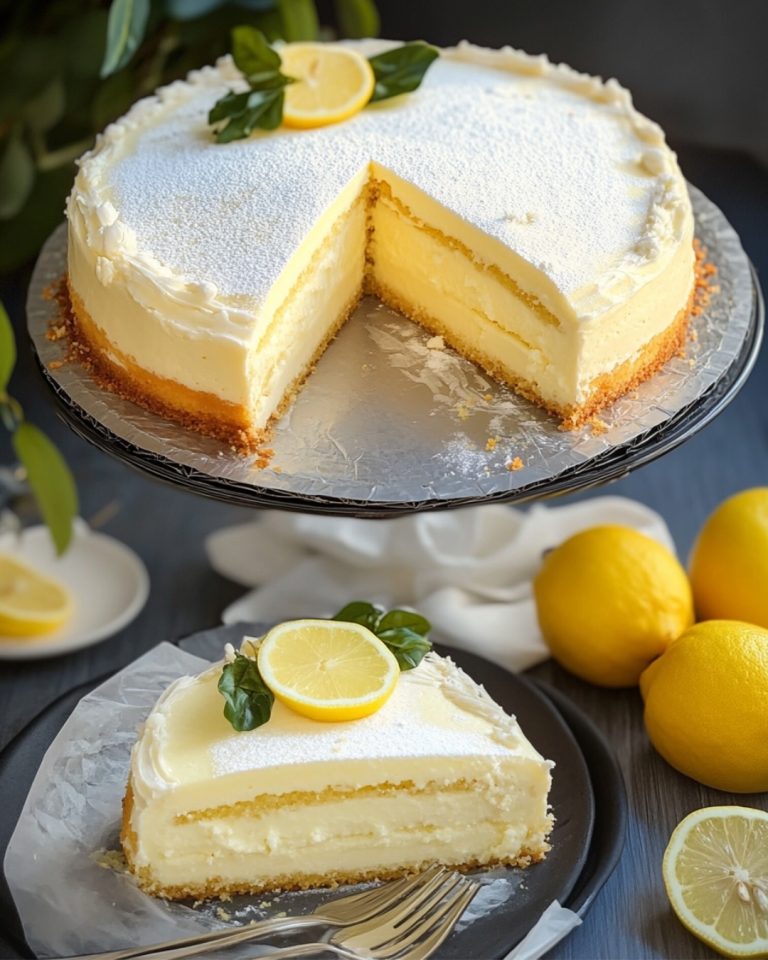 Título: Pastel de Natillas de Limón: Suave y Delicioso, Ideal para los Amantes de los Cítricos