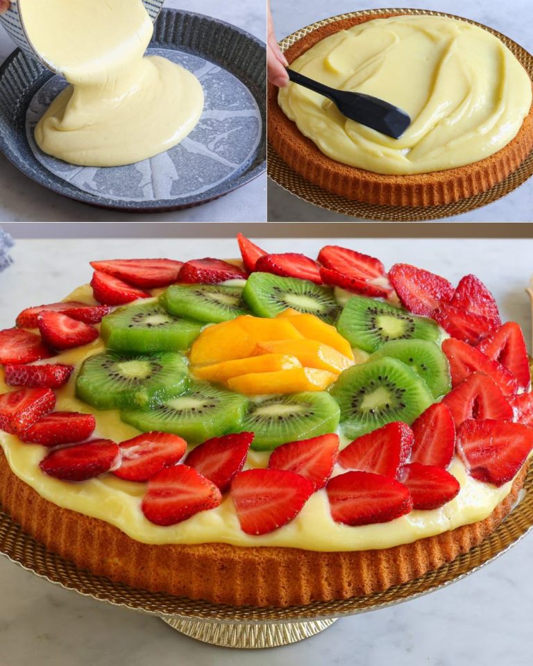 "Tarta de Brujos: Un Postre Encantado con Frutas Frescas y Sabor Inolvidable"