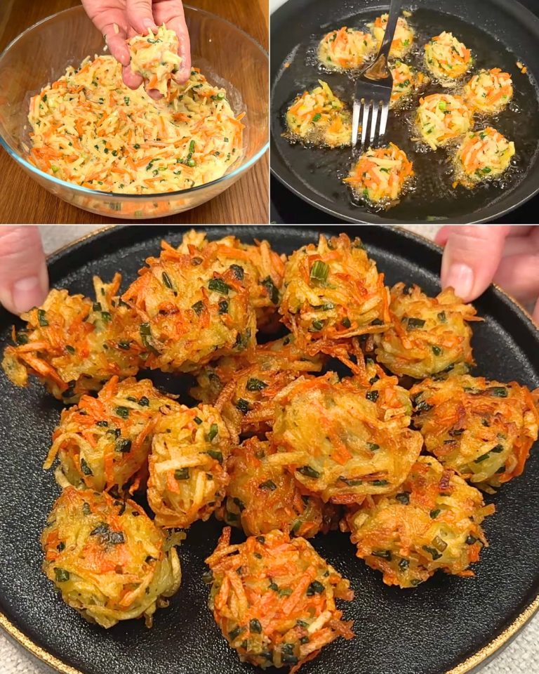 Tortitas de Verduras con Zanahoria y Patata: Fáciles, Riquísimas y Saludables