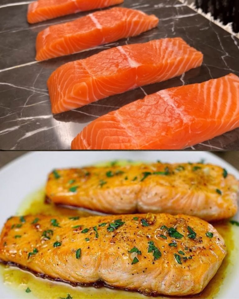 Título: Salmón Glaseado con Miel y Ajo: Un Manjar Fácil y Delicioso