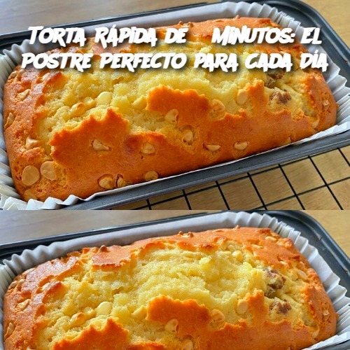 Torta Rápida de 5 Minutos: El Postre Perfecto para Cada Día