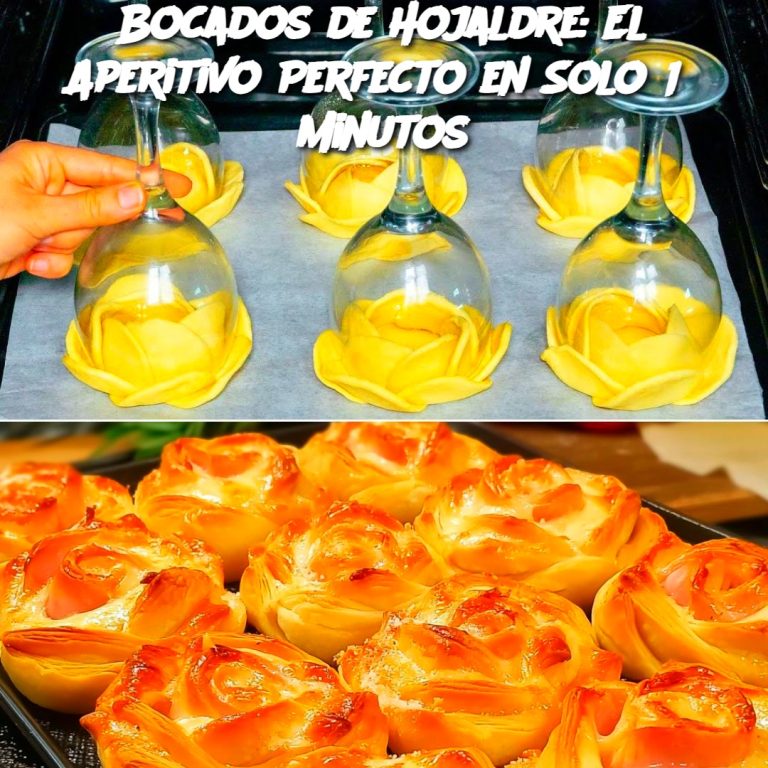 Bocados de Hojaldre: El Aperitivo Perfecto en Solo 15 Minutos