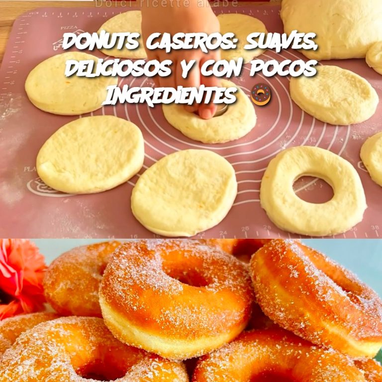 Donuts Caseros: Suaves, Deliciosos y con Pocos Ingredientes 🍩