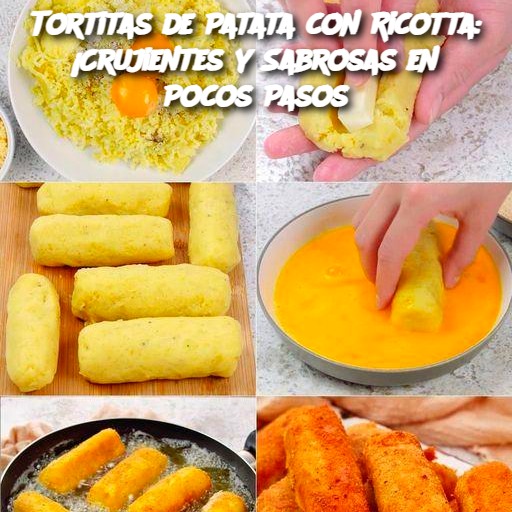 Tortitas de Patata con Ricotta: ¡Crujientes y Sabrosas en Pocos Pasos