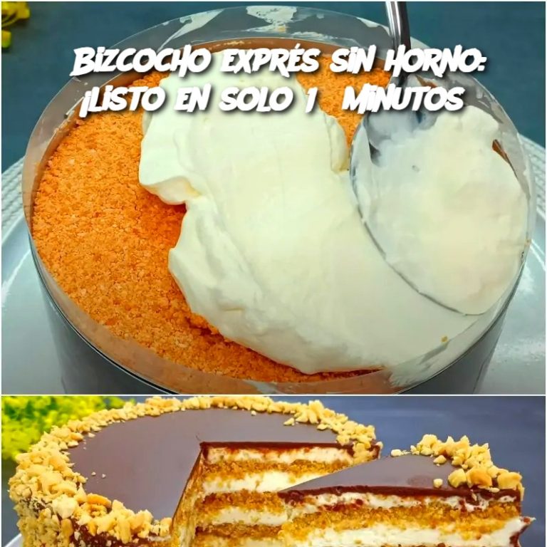 Bizcocho exprés sin horno: ¡listo en solo 15 minutos