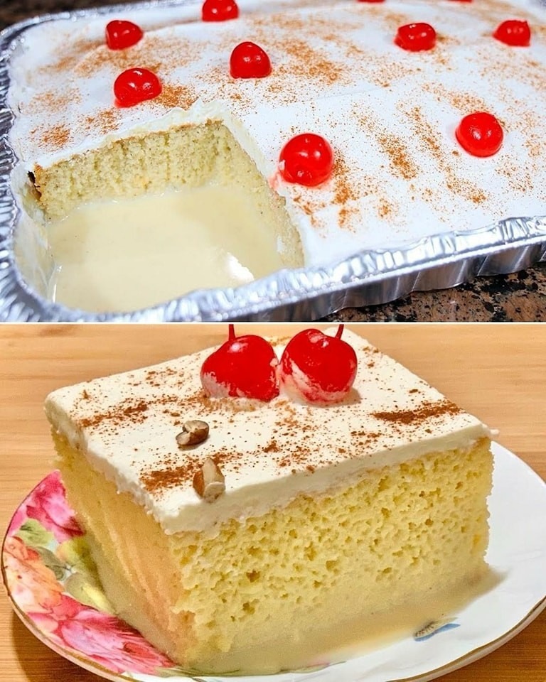 Pastel Tres Leches Casero: Un Clásico que No Puede Faltar en tu Mesa