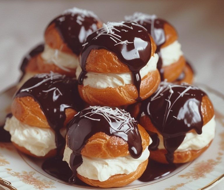 Profiteroles Beso de Nube: Una Experiencia Celestial