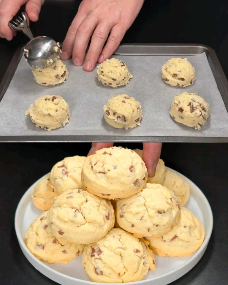 Galletas de mantequilla con chispas de chocolate: ¡El toque perfecto para tus momentos dulces!