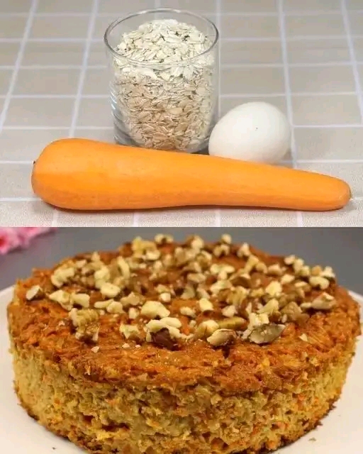 Deliciosa avena con manzana y zanahoria: ¡un postre saludable sin azúcar ni harina!