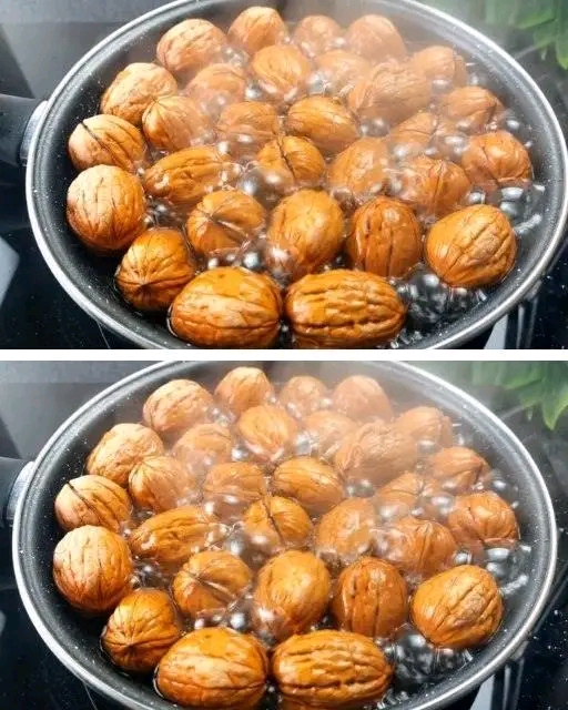 El truco de la abuela: ¡Nueces hervidas para un sabor increíble!