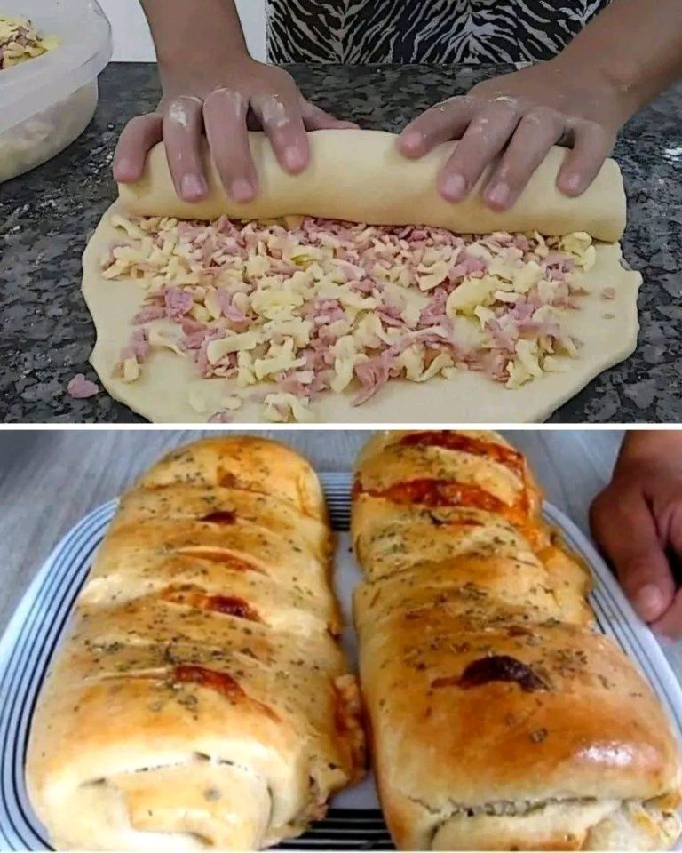 Pan Relleno de Jamón y Queso: Una Delicia Casera Irresistible