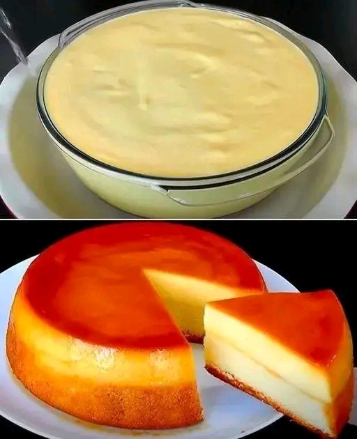 Flan cremoso de 3 ingredientes: ¡la receta más fácil y deliciosa!