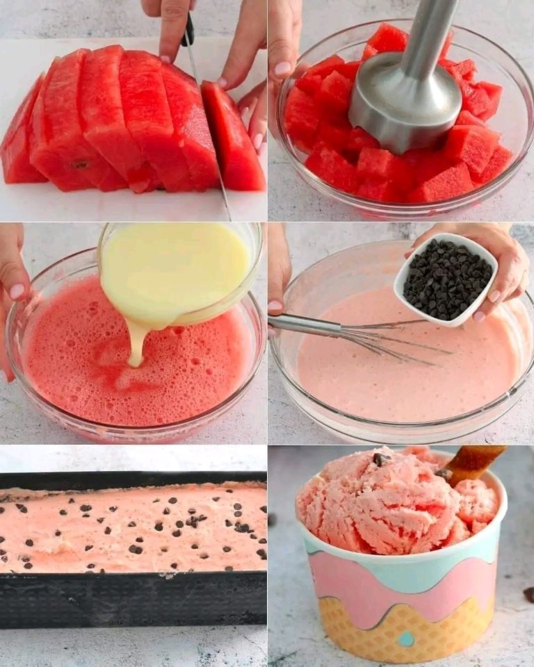 Helado de Sandía Casero: ¡Frescor y sabor en cada bocado!