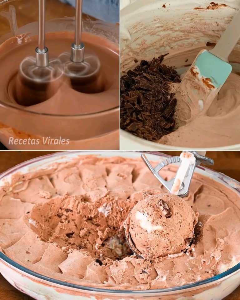 Helado Casero de Chocolate: Un Placer Cremoso y Refrescante