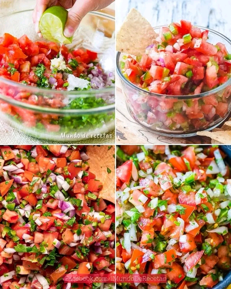 Pico de Gallo Casero: La Salsa Fresca Perfecta para Todos tus Platillos