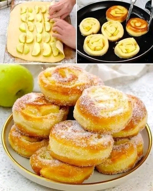 Rollitos de manzana: Deliciosos bocados de sabor y suavidad"