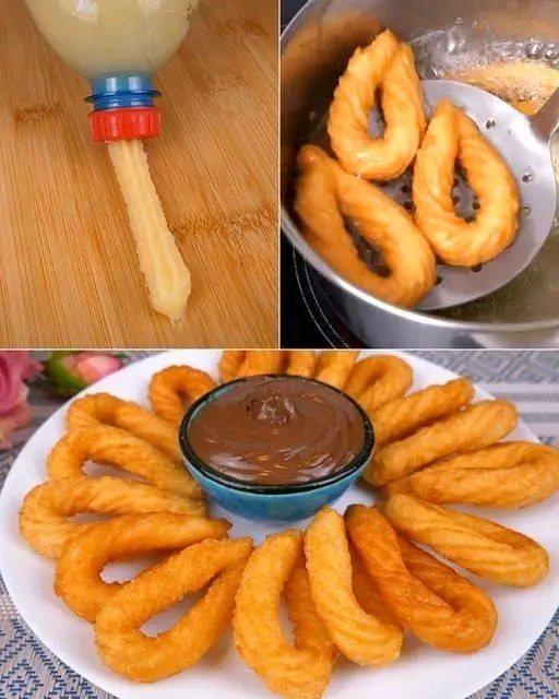 "Churros perfectos con una botella: ¡La receta fácil que debes probar!"