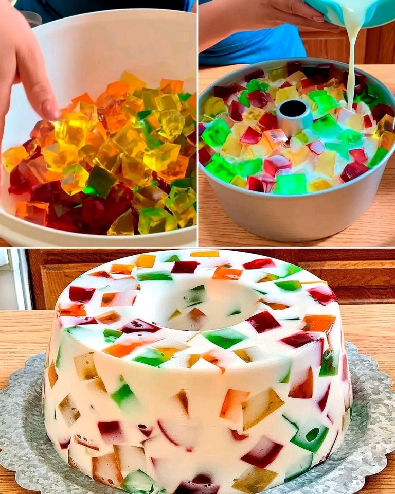 Gelatina de Mosaico: Un Postre Colorido y Delicioso