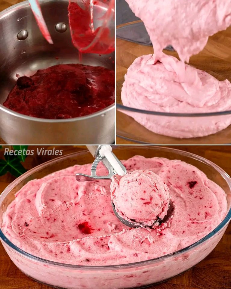 Helado de Fresa Casero: Refrescante y Natural