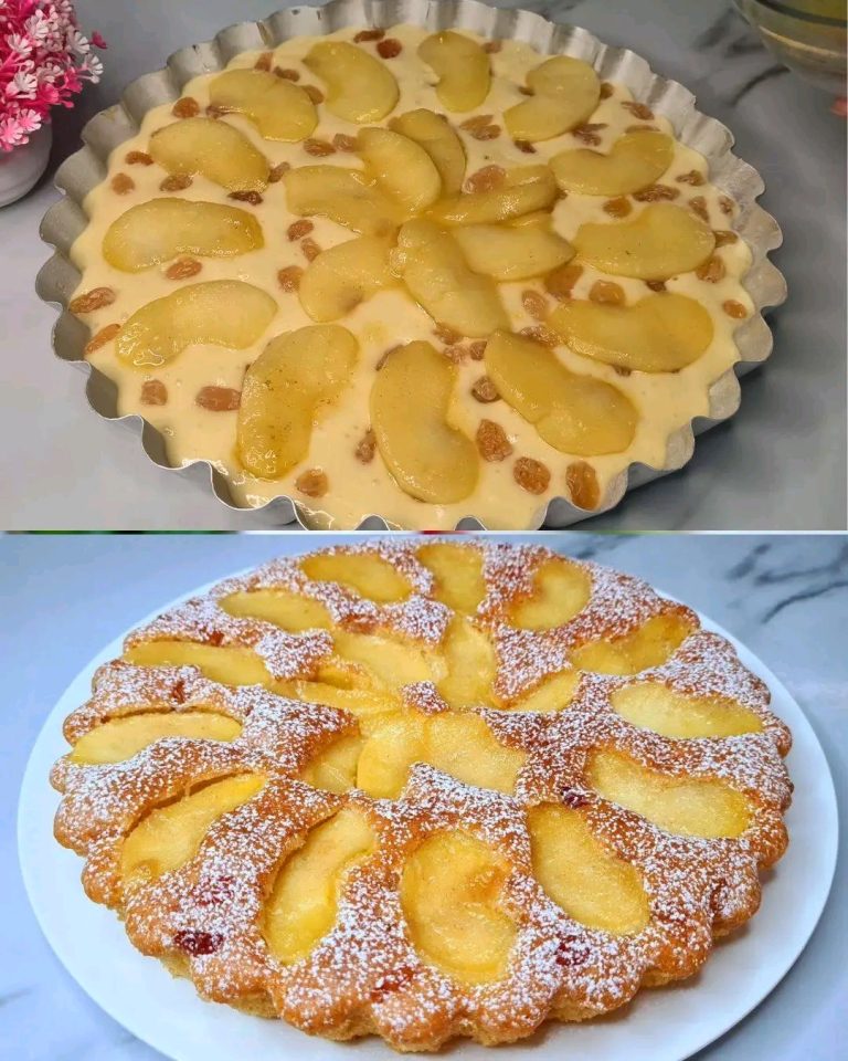 "Pastel de Manzana y Pasas: Un Clásico que Conquista Paladares"