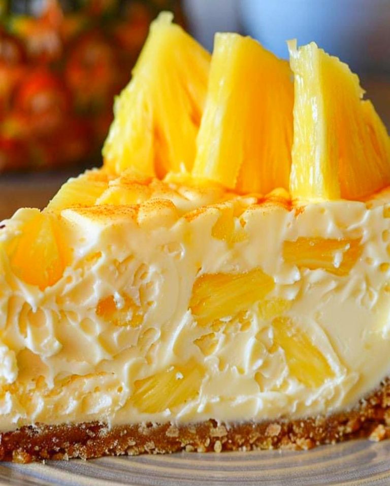 Tarta de Queso con Mousse de Piña Sin Horno: Un Postre Fresco y Delicioso para el Verano