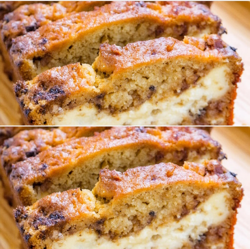 Pan de Plátano Relleno de Queso Crema: ¡Un Delicioso Giro a la Receta Tradicional!