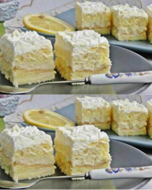 El Pastel Cremoso de Limón Más Rico que Puedes Hacer en Pocos Minutos