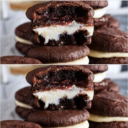 Sándwiches de Galletas y Brownie con Crema de Mantequilla: ¡Un Postre Irresistible!