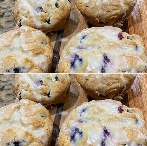 Muffins de Limón y Arándanos: Un Bocado Fresco y Delicioso para tu Desayuno