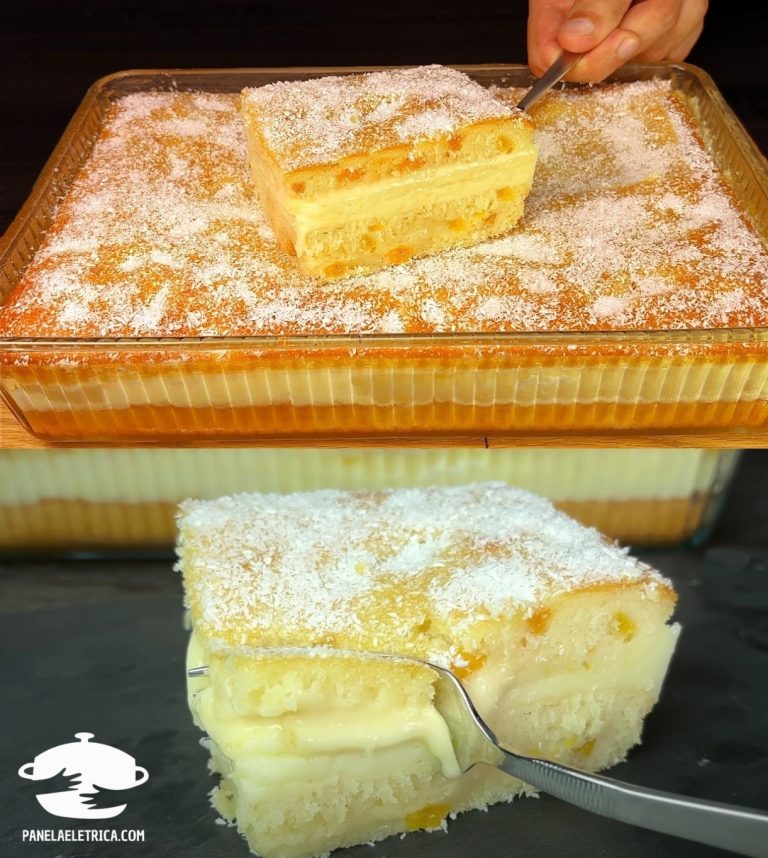 Pastel con Relleno de Piña: Un Exquisito Postre Tropical